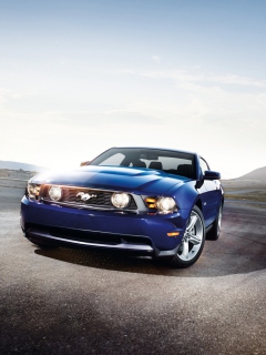 Ford Mustang Shelby Gt500 wallpaper 240x320