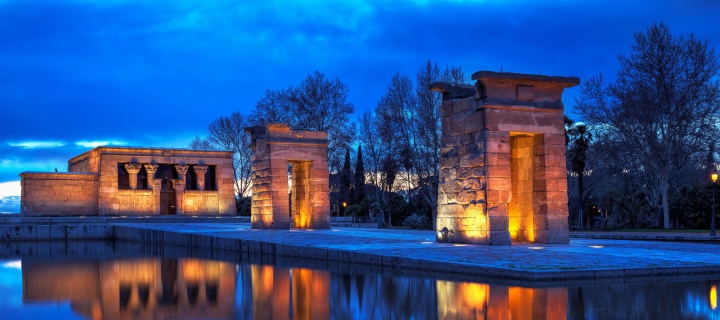 Debod Temple - Madrid screenshot #1 720x320
