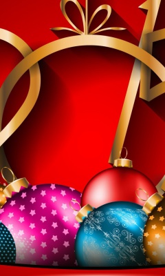 Screenshot №1 pro téma Happy New Year 2015 Decorations 240x400