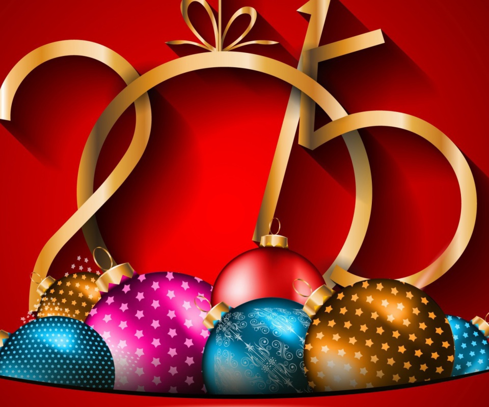 Screenshot №1 pro téma Happy New Year 2015 Decorations 960x800