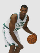 Das Jason Collins NBA Player in Boston Celtics Wallpaper 132x176
