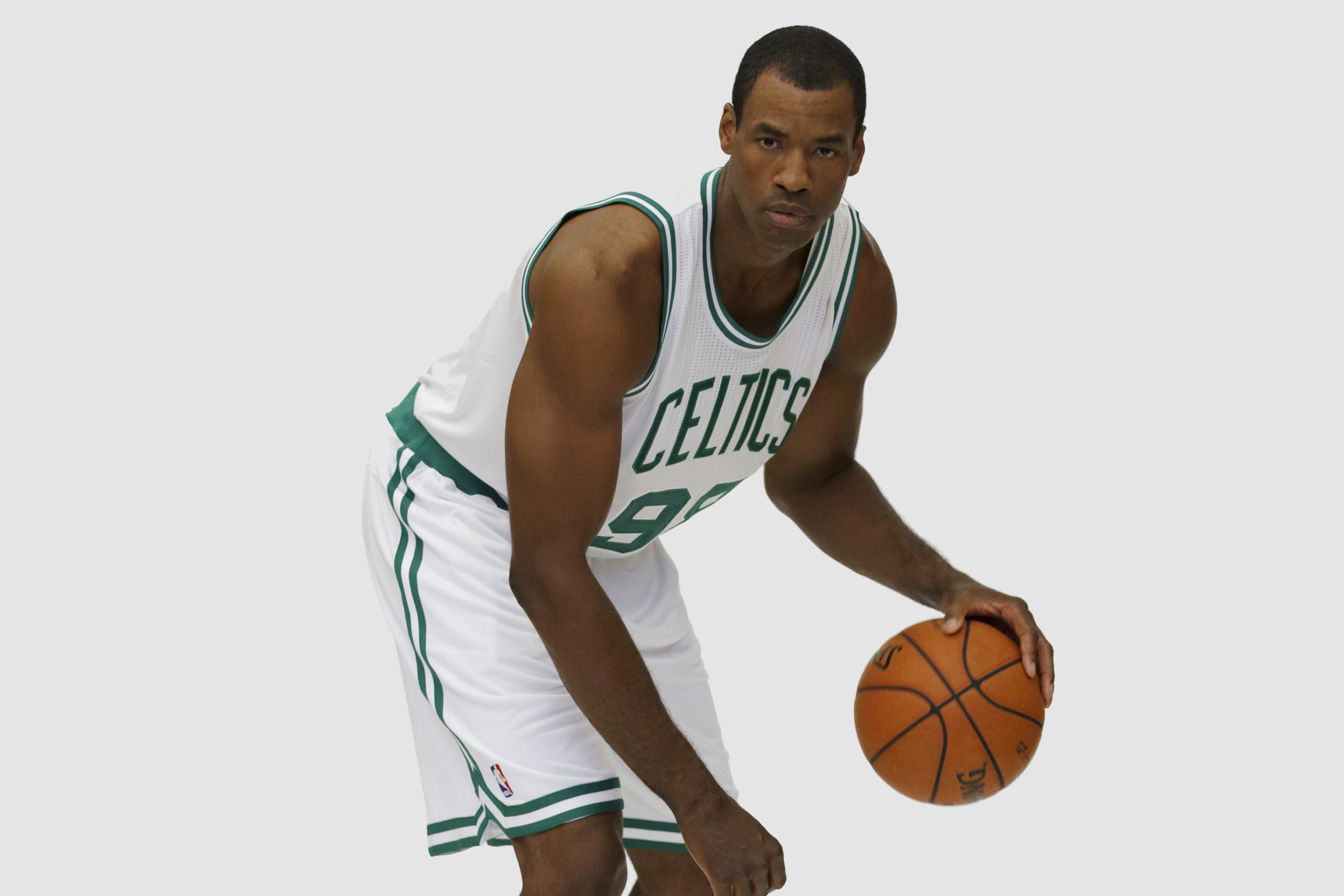 Das Jason Collins NBA Player in Boston Celtics Wallpaper 2880x1920