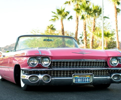 Cadillac Convertible 1959 wallpaper 480x400