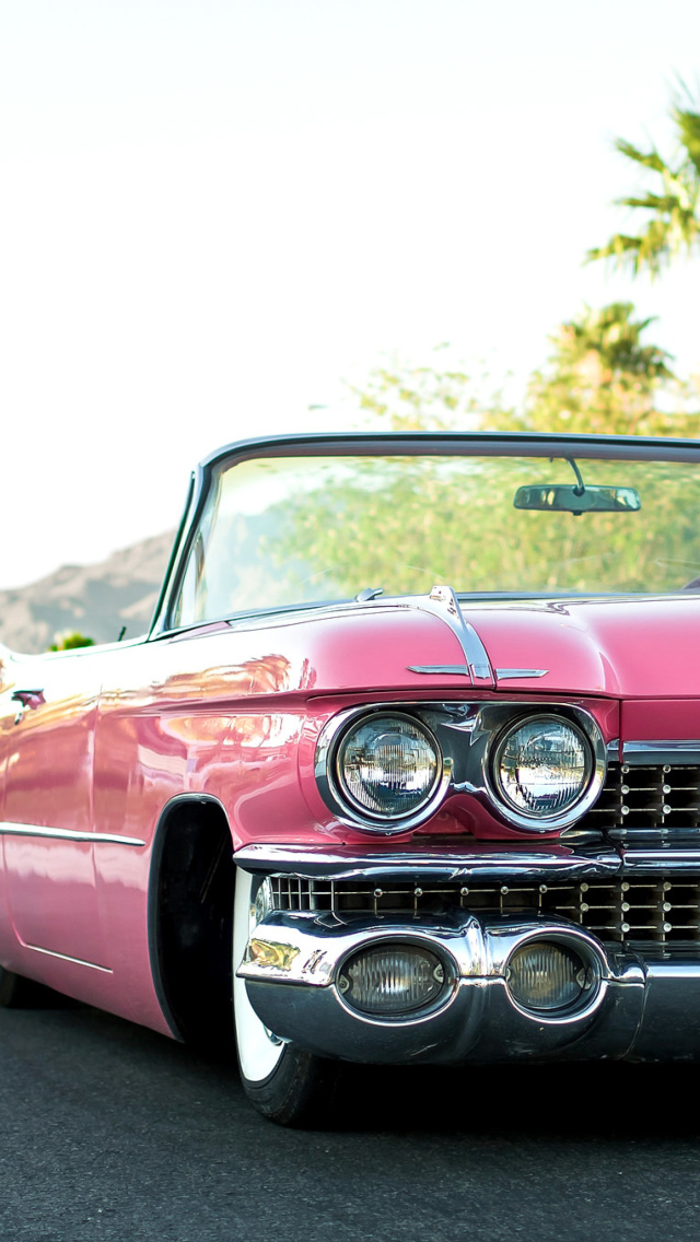Screenshot №1 pro téma Cadillac Convertible 1959 640x1136