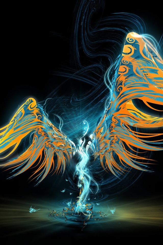 Screenshot №1 pro téma Abstract Angel 640x960