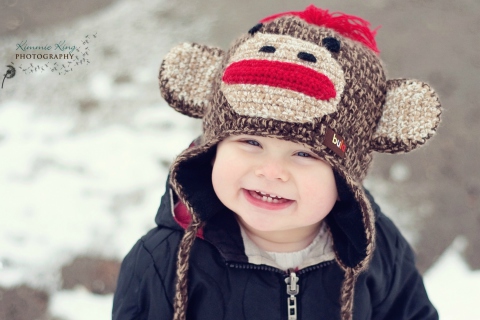 Das Cute Smiley Baby Boy Wallpaper 480x320