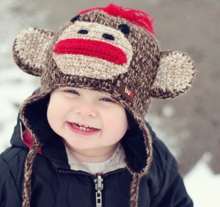 Kostenloses Cute Smiley Baby Boy Wallpaper für iPad 3