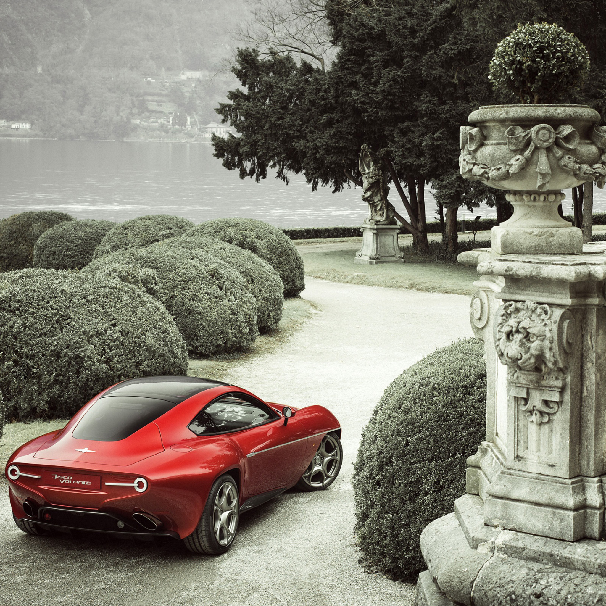 Das 2013 Alfa Romeo Disco Volante Wallpaper 2048x2048