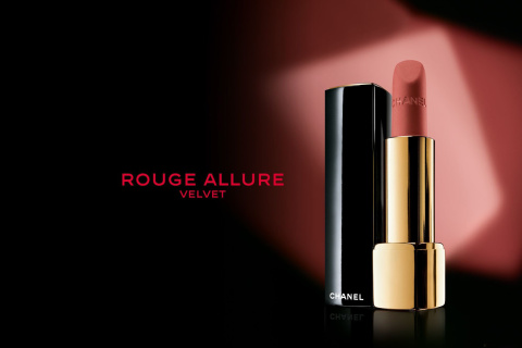Das Chanel Rouge Allure Velvet Wallpaper 480x320
