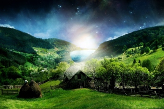 Summer In Mountains - Obrázkek zdarma pro Samsung Galaxy Note 3