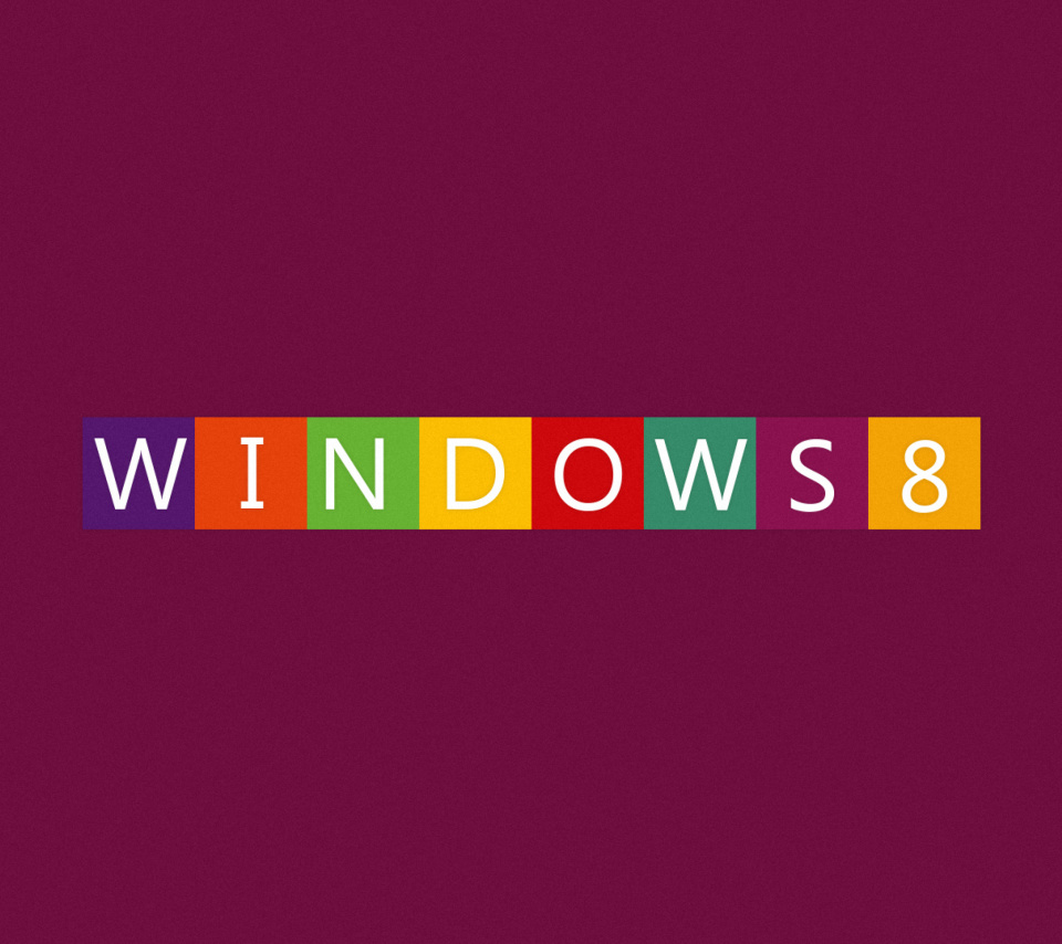 Das Windows 8 Metro OS Wallpaper 960x854