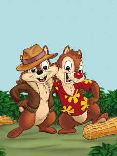 Screenshot №1 pro téma Chip and Dale Rescue Rangers 3 240x320