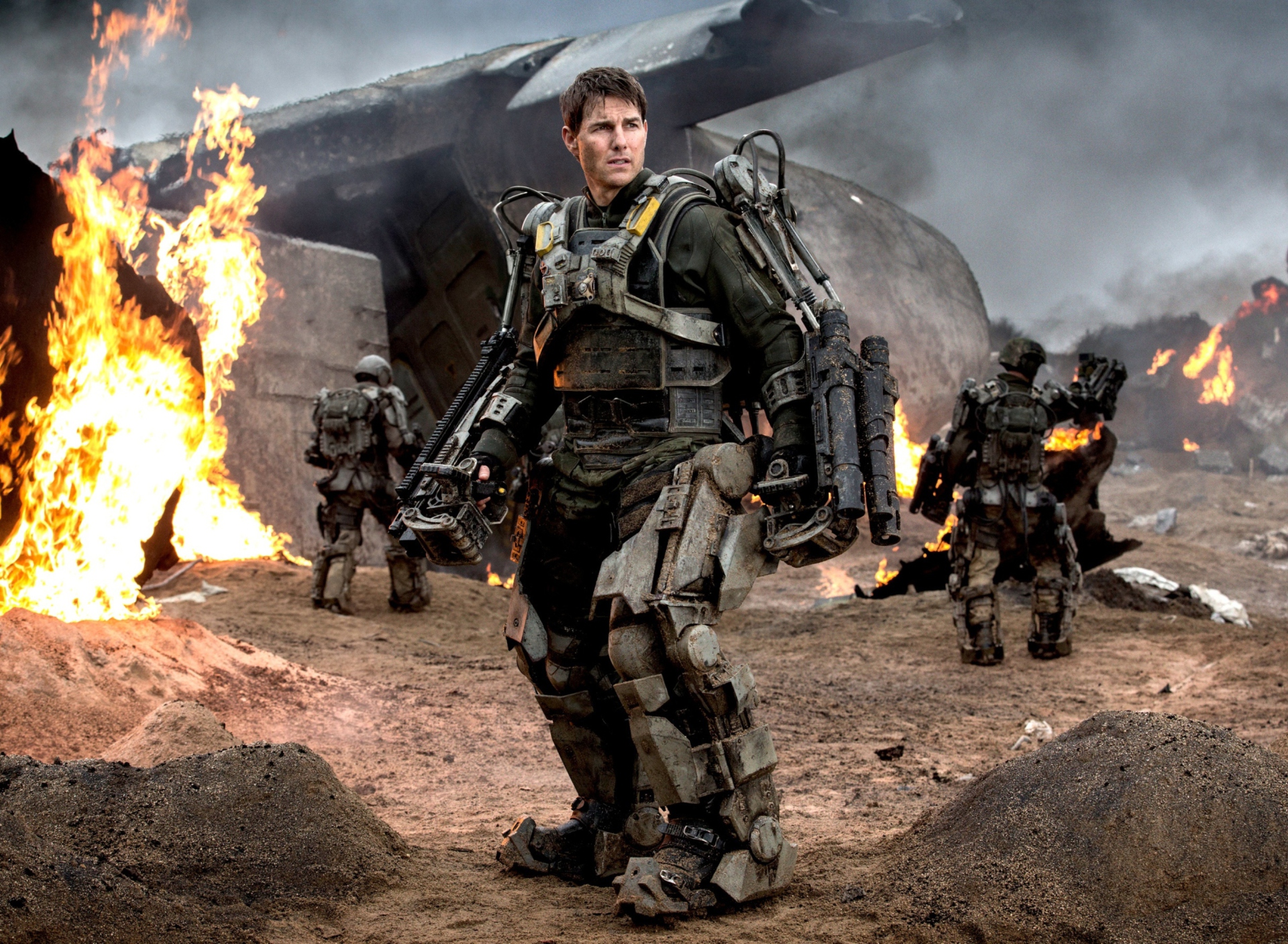 Screenshot №1 pro téma Edge Of Tomorrow With Tom Cruise 1920x1408