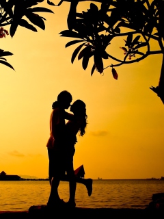 Sunset Romance screenshot #1 240x320