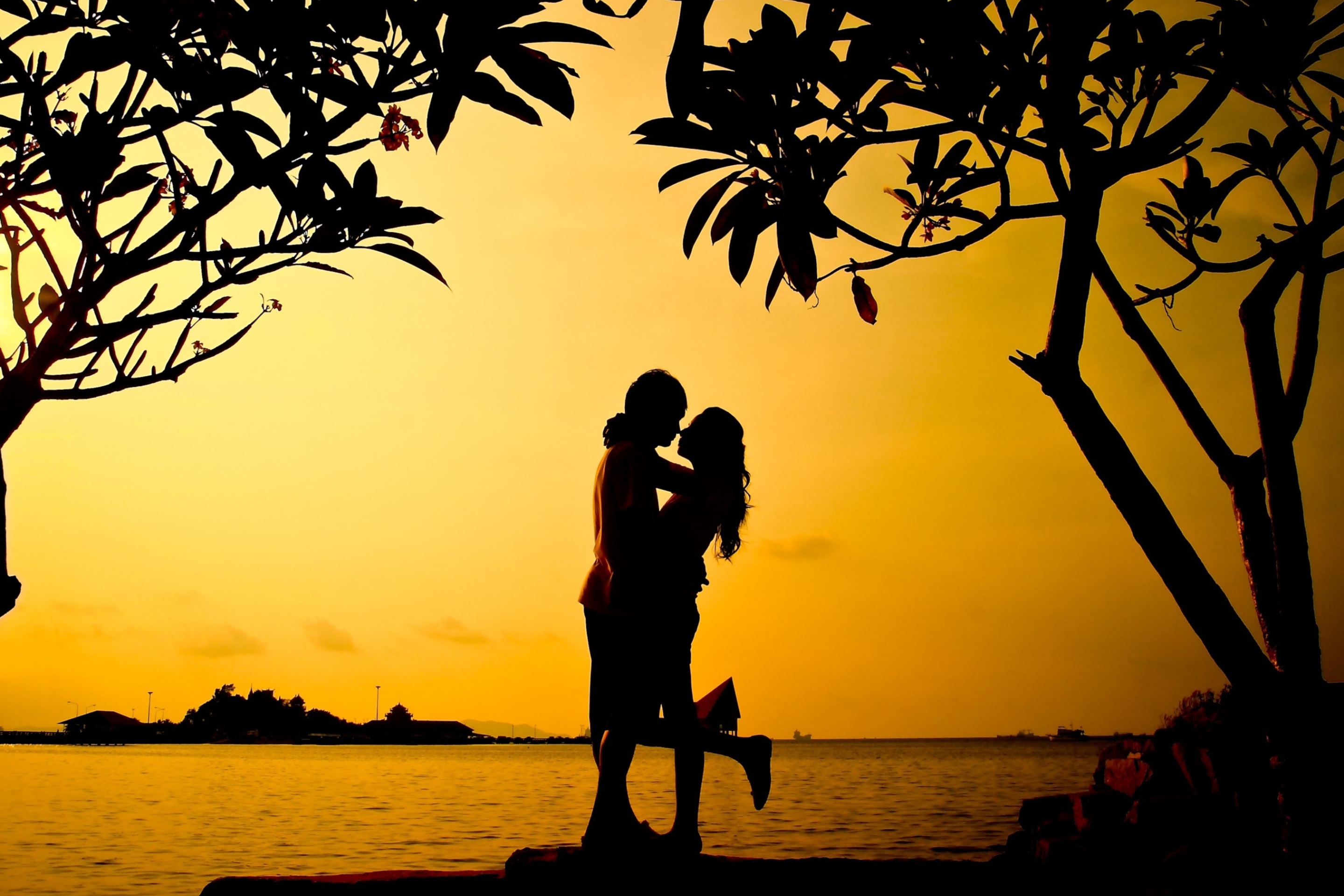 Screenshot №1 pro téma Sunset Romance 2880x1920