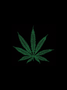 Обои Marijuana Leaf 132x176