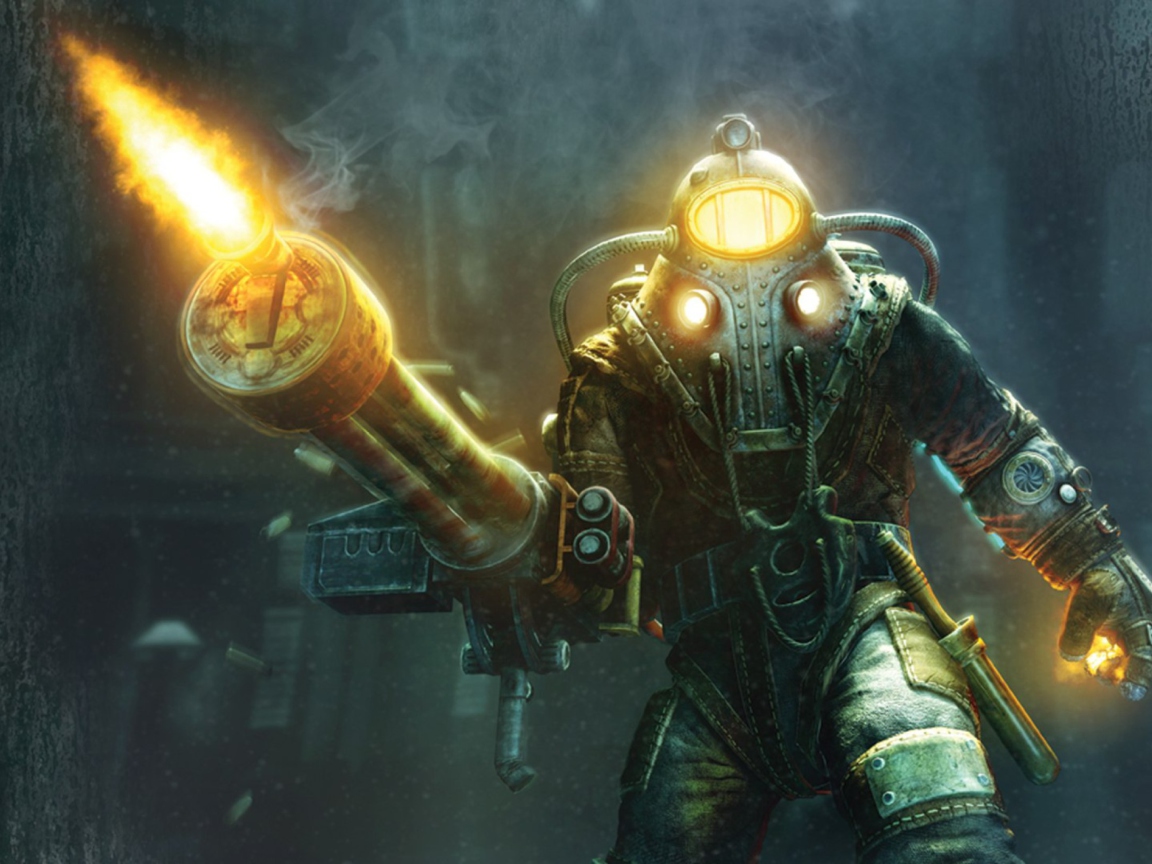 Screenshot №1 pro téma BioShock 2 1152x864