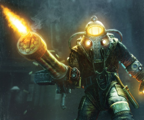 Screenshot №1 pro téma BioShock 2 480x400