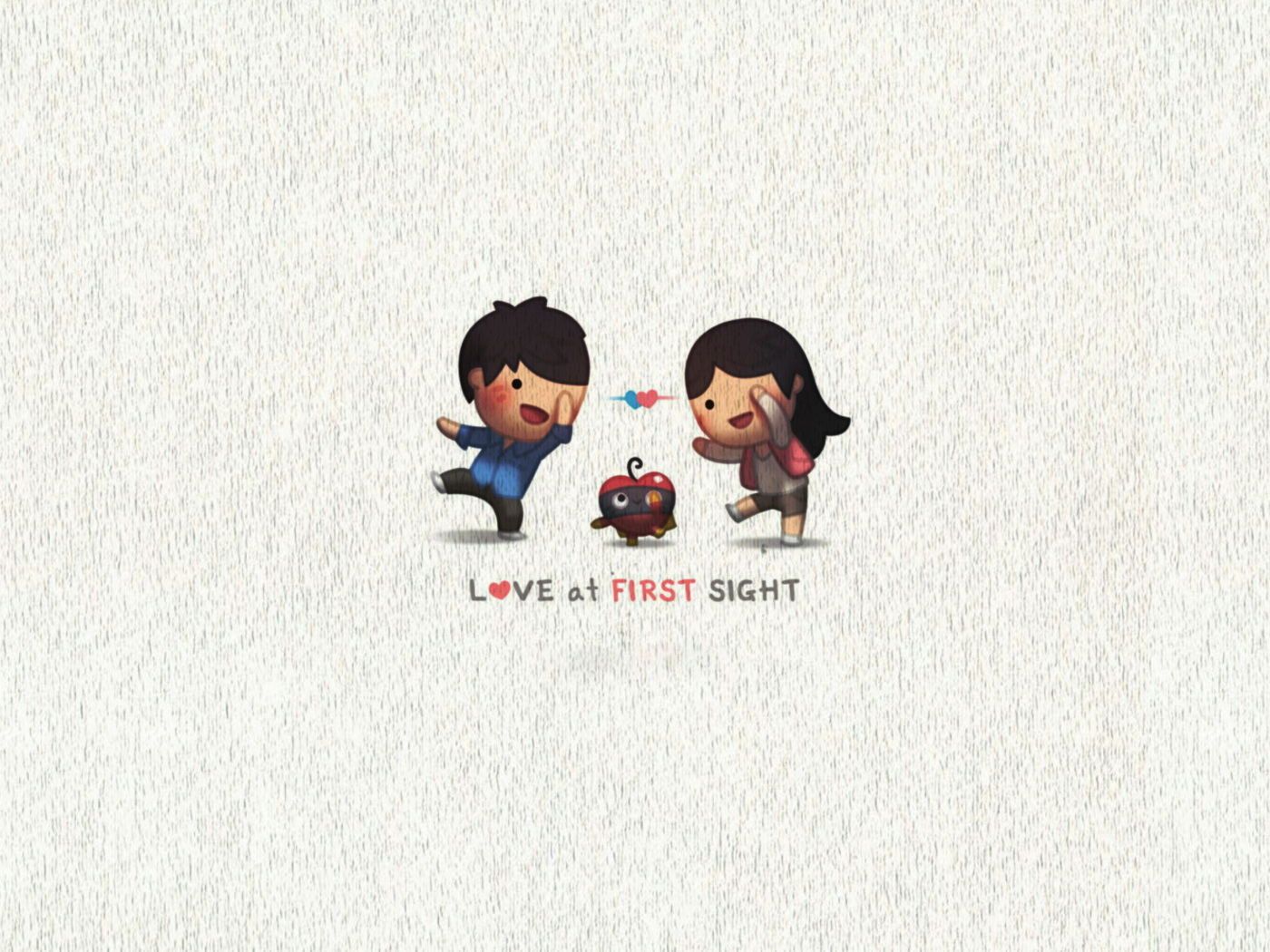 Love At First Sight wallpaper 1400x1050