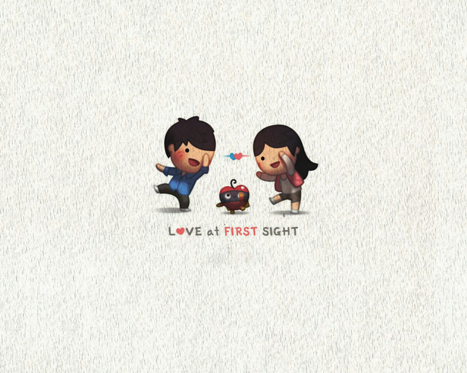 Screenshot №1 pro téma Love At First Sight 1600x1280