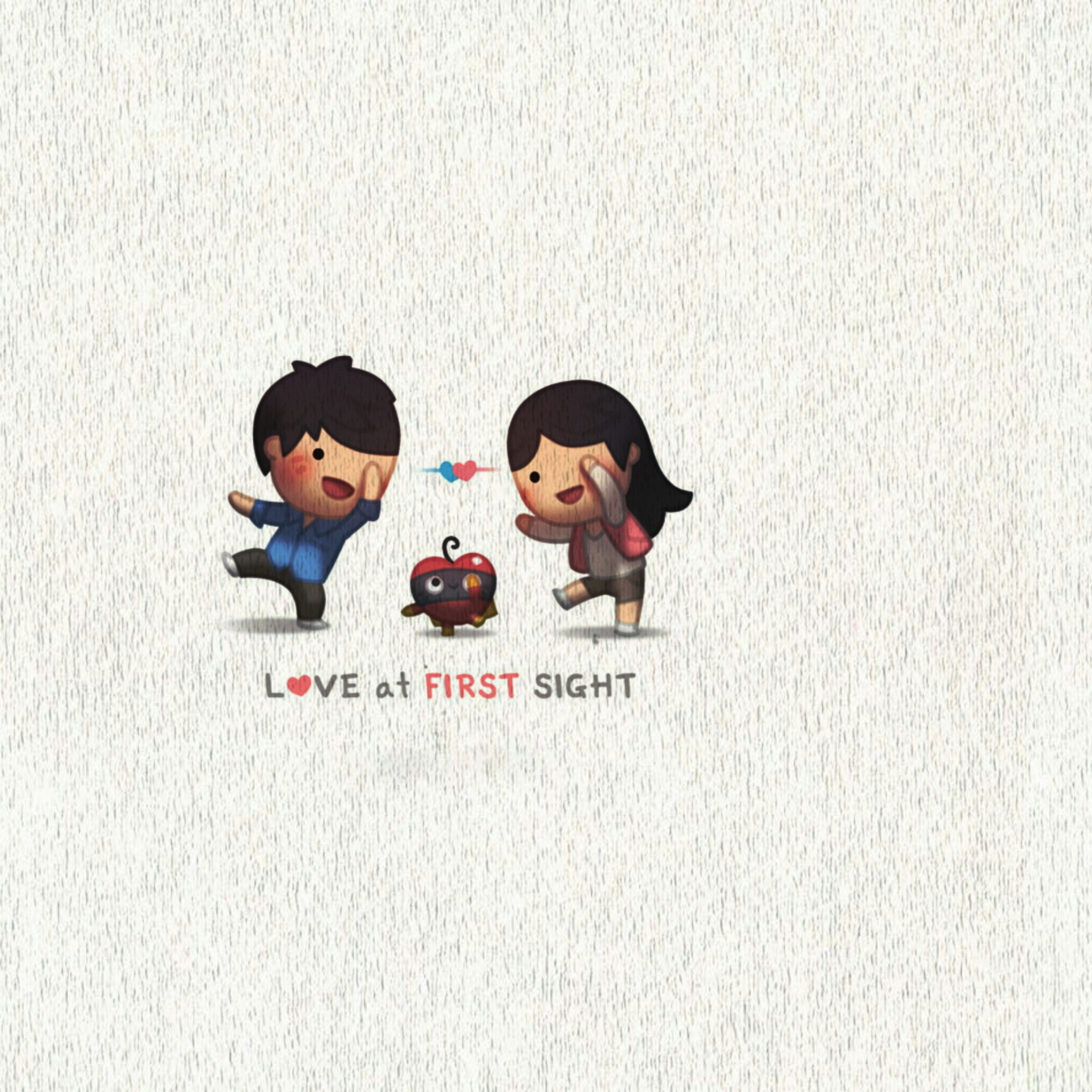 Fondo de pantalla Love At First Sight 2048x2048