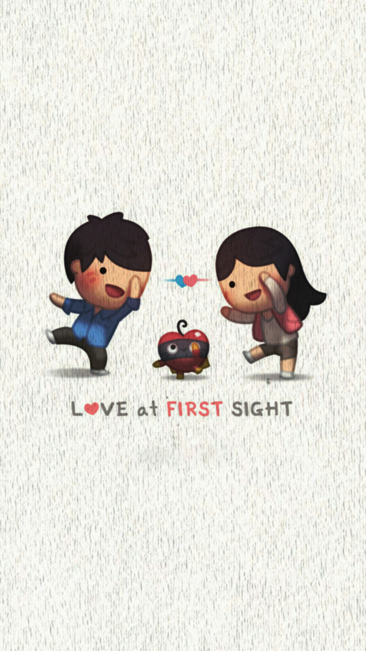 Fondo de pantalla Love At First Sight 750x1334