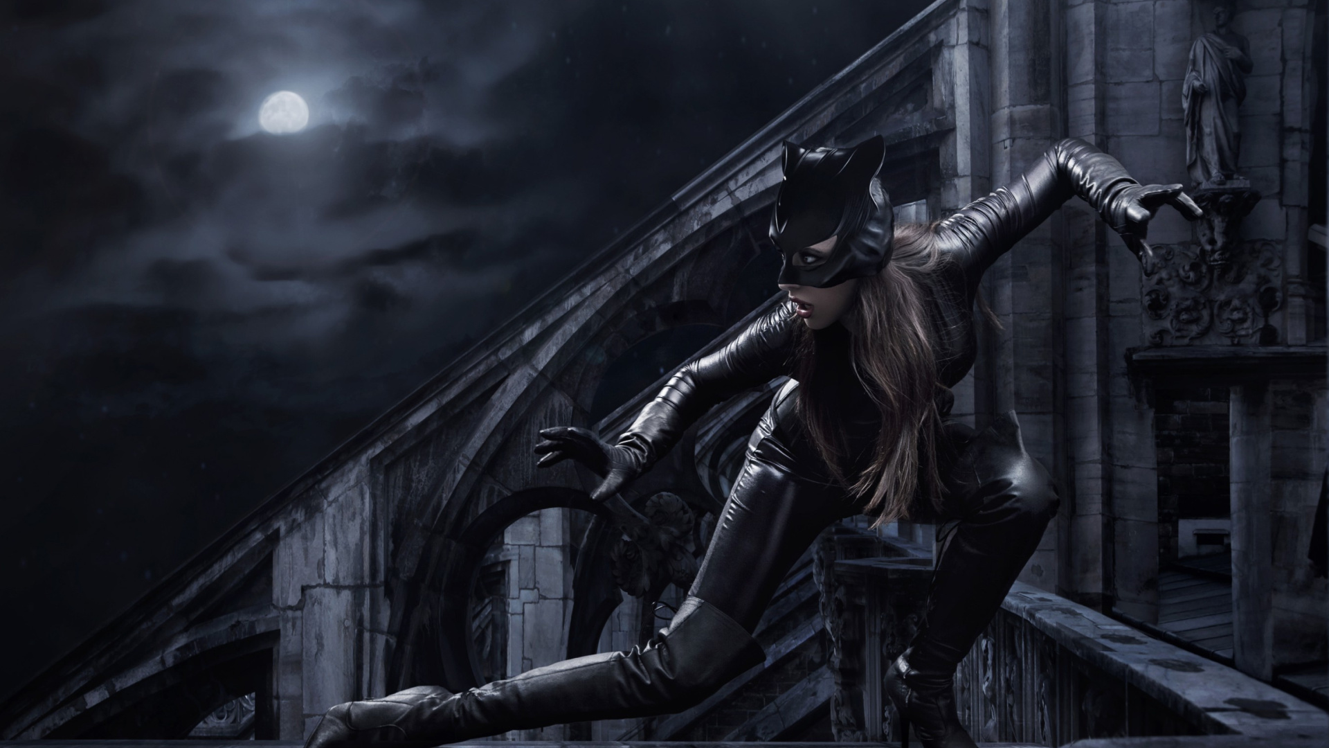 Fondo de pantalla Catwoman DC Comics 1920x1080