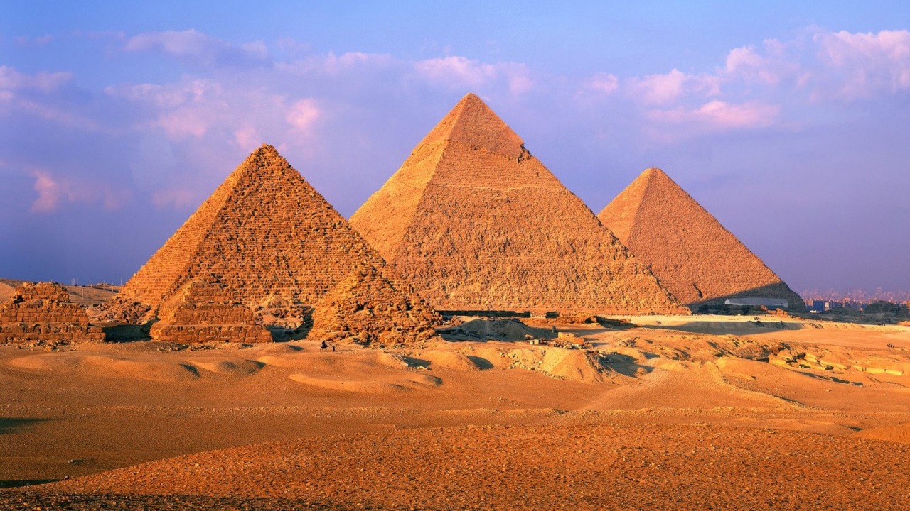 Screenshot №1 pro téma Nubian Pyramids 1280x720