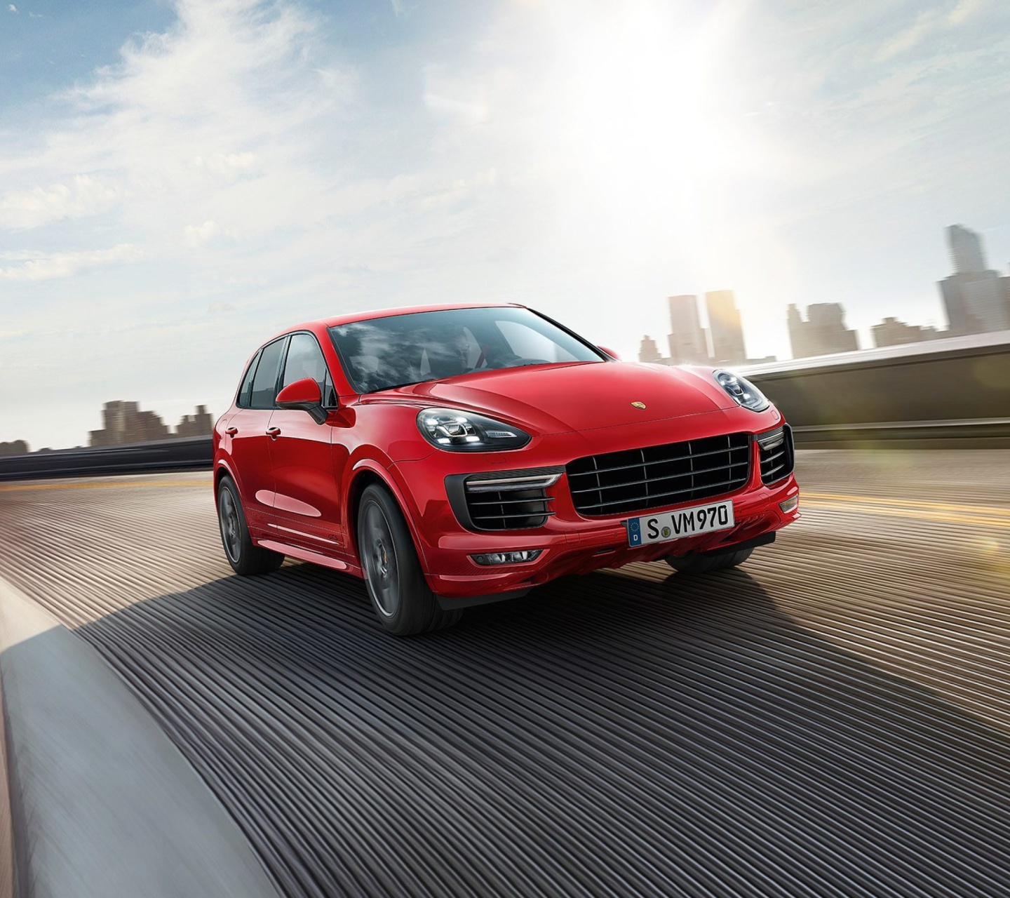 Fondo de pantalla Porsche Cayenne GTS 1440x1280