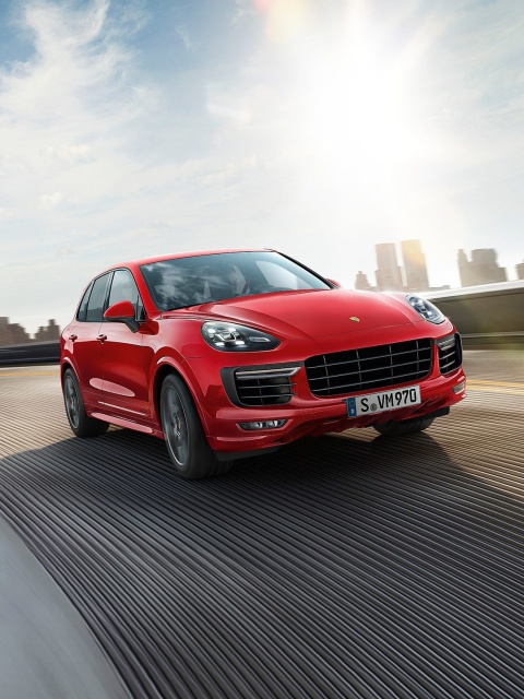 Porsche Cayenne GTS wallpaper 480x640