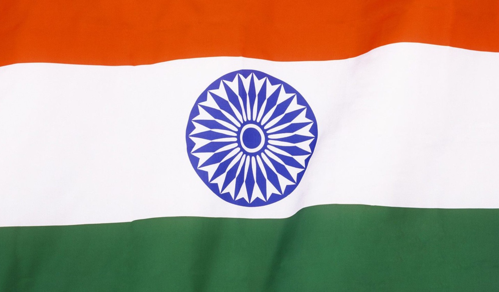 Fondo de pantalla Indian Flag 1024x600