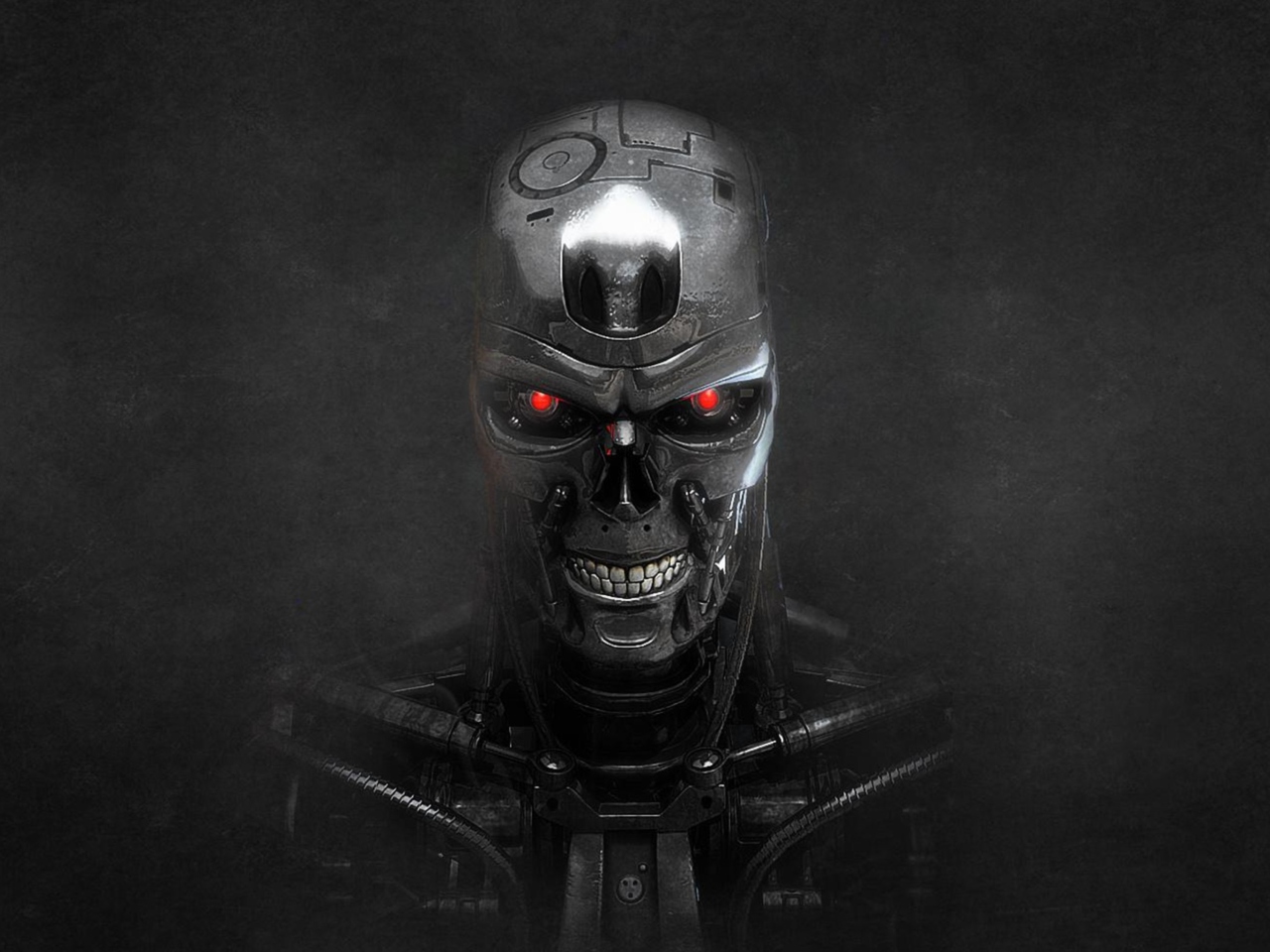 Das Terminator Skeleton Wallpaper 1280x960