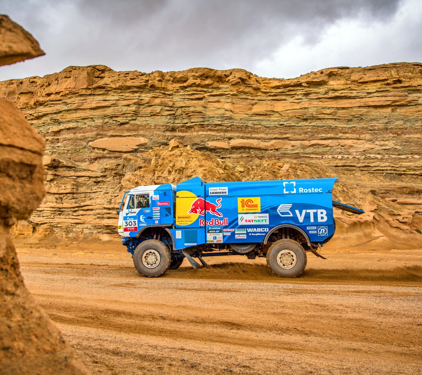 Das Kamaz Rally Car Wallpaper 1440x1280