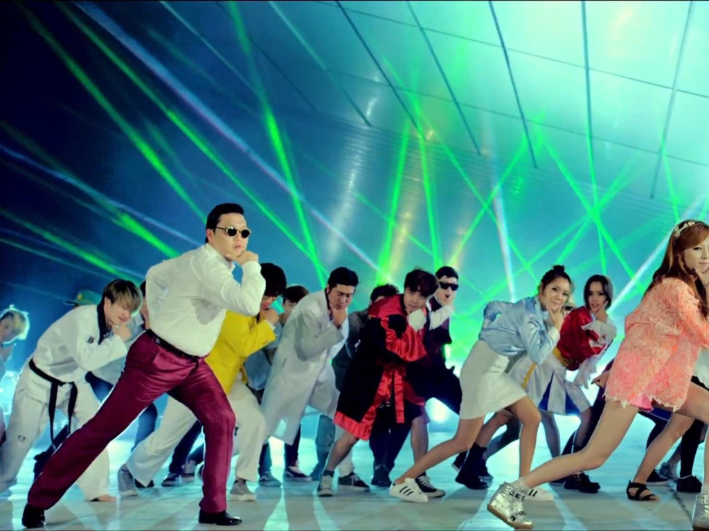 Gangnam Dance wallpaper 1024x768