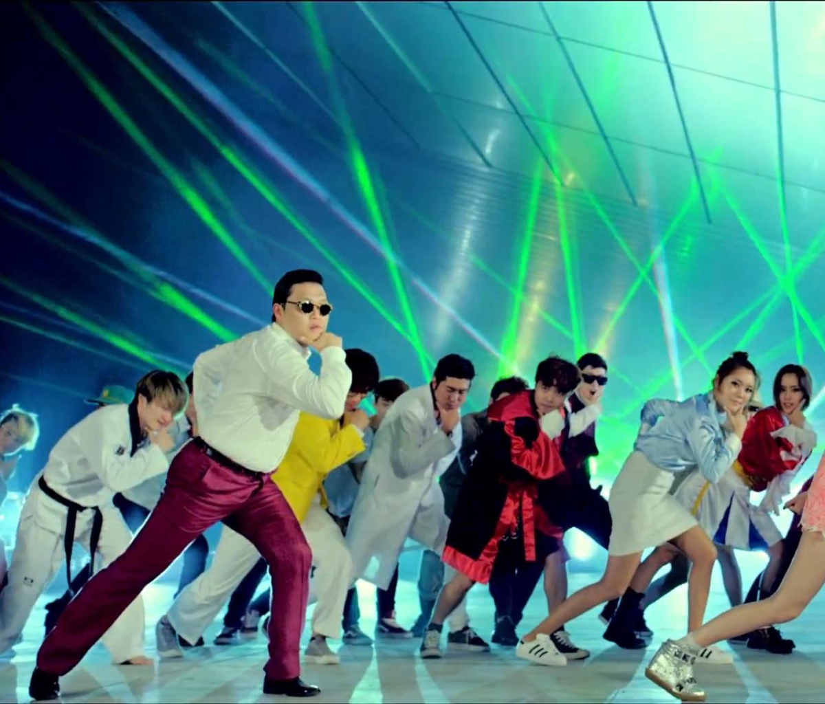 Screenshot №1 pro téma Gangnam Dance 1200x1024