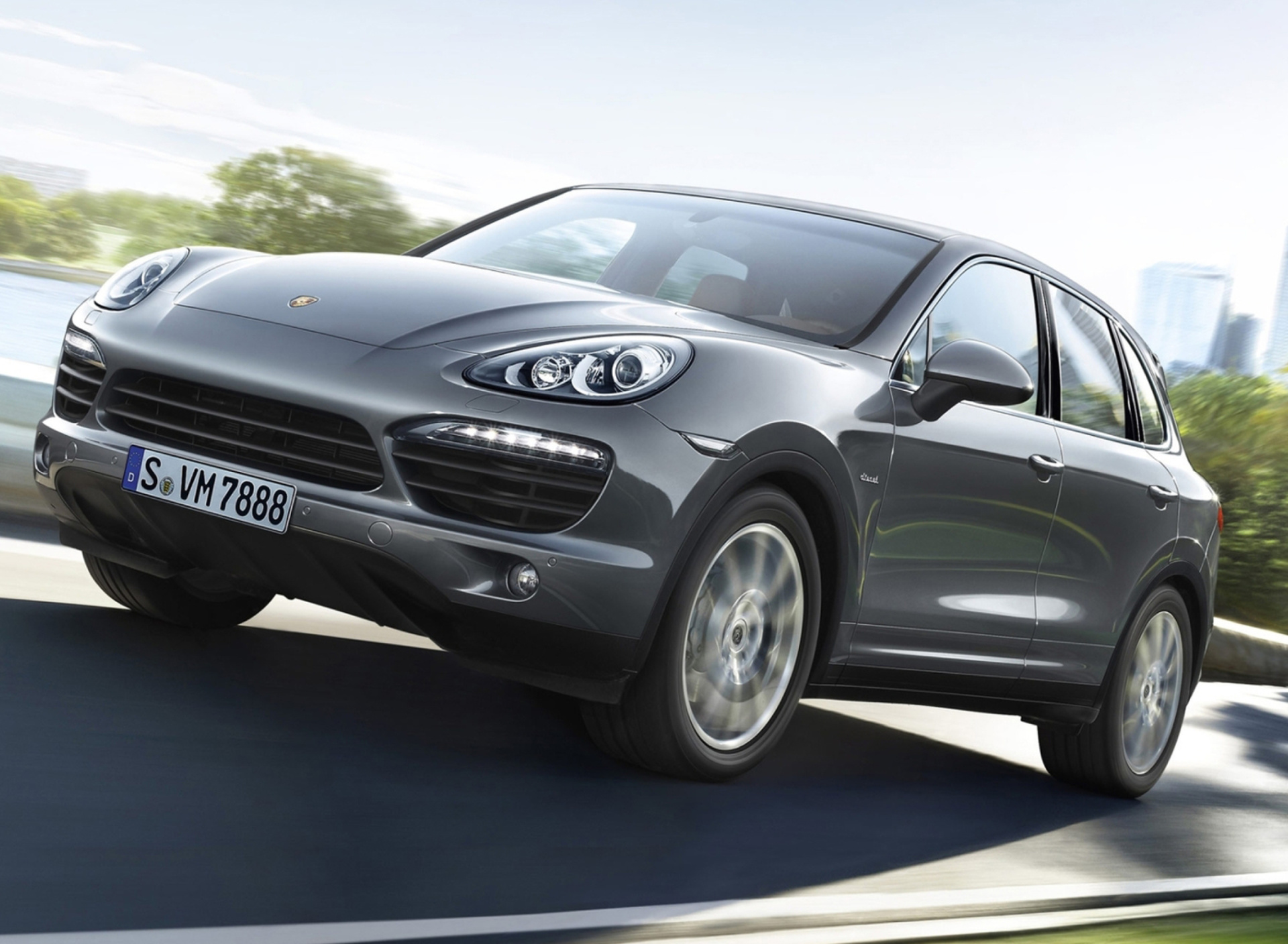 Обои Porsche Cayenne Diesel 1920x1408