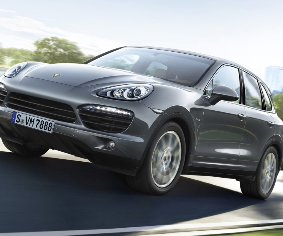 Das Porsche Cayenne Diesel Wallpaper 960x800