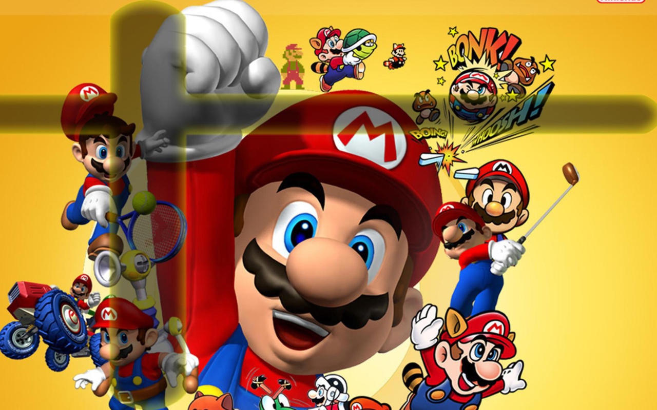 Das Mario Wallpaper 1280x800