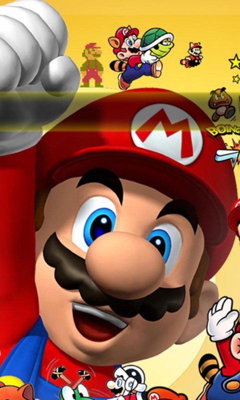 Das Mario Wallpaper 480x800