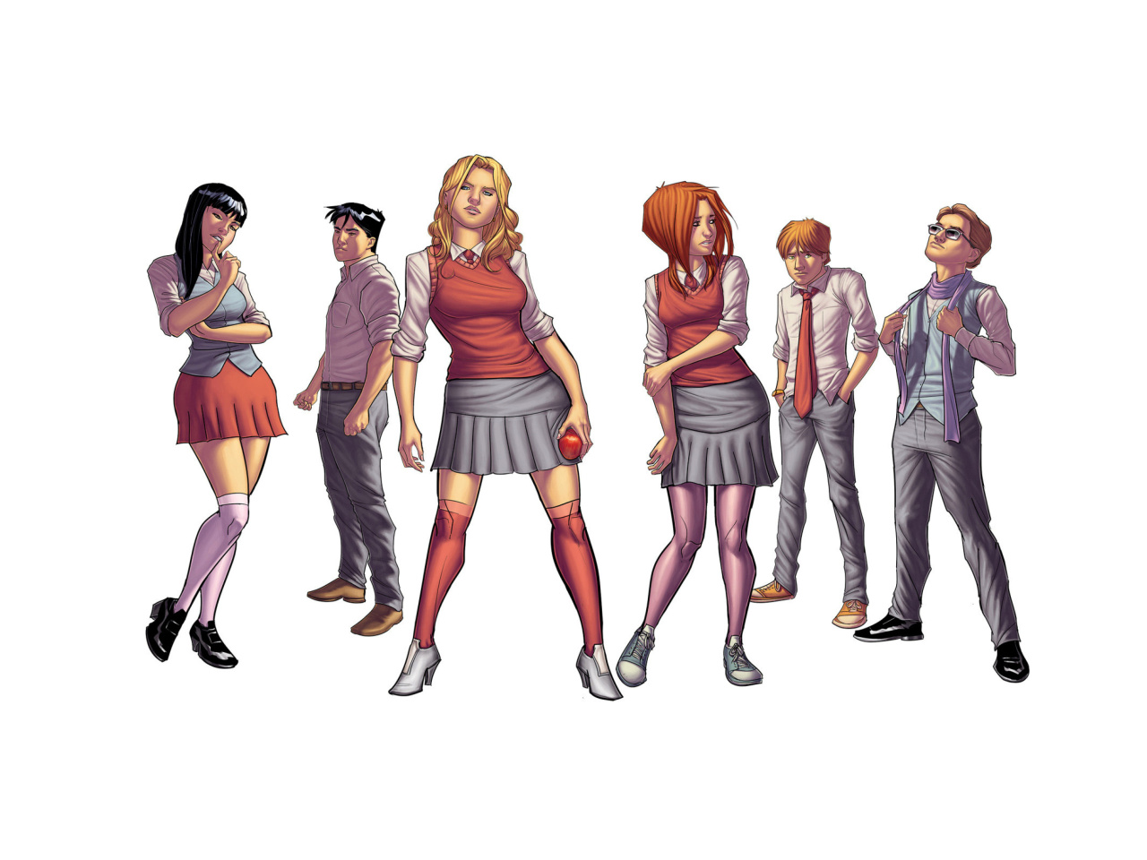 Das Morning Glories, Image Comics Wallpaper 1280x960