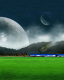 Screenshot №1 pro téma Moon Landscape 128x160