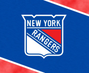 Обои New York Rangers Logo 176x144