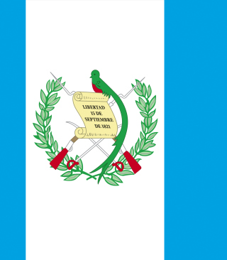 Guatemala Flag - Obrázkek zdarma pro 240x400