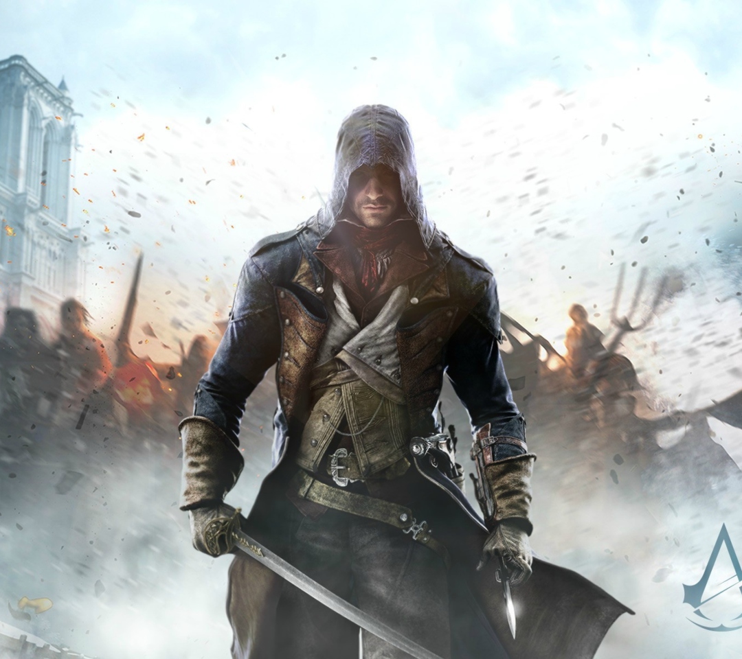 Обои Assassin's Creed Unity 1080x960