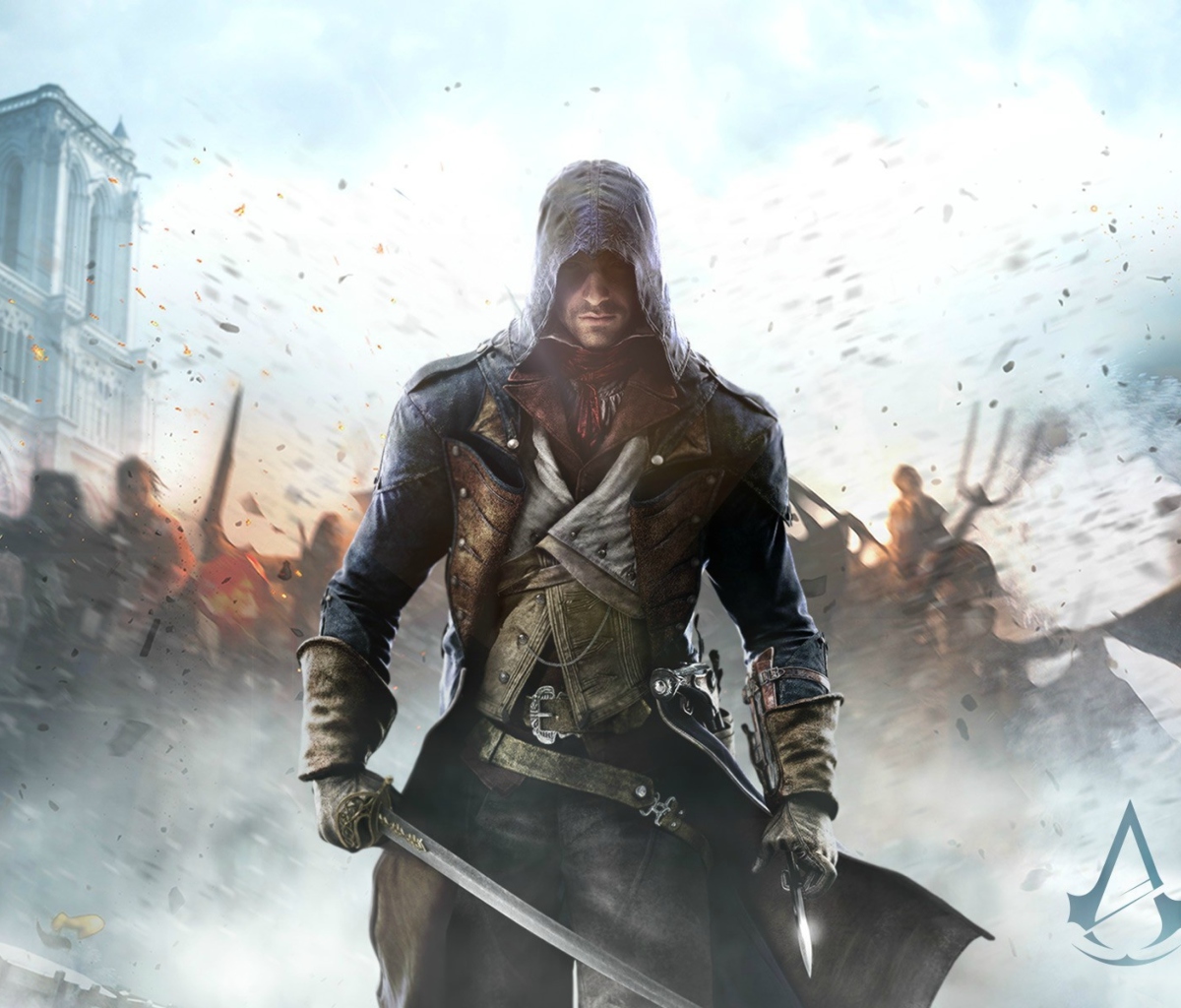 Das Assassin's Creed Unity Wallpaper 1200x1024
