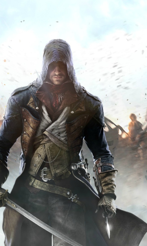 Sfondi Assassin's Creed Unity 480x800