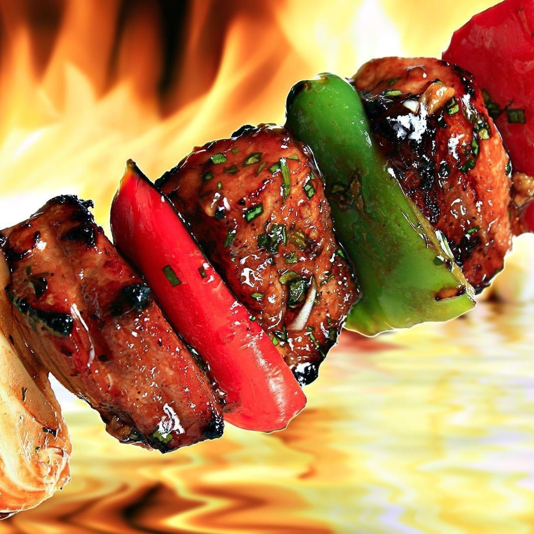 Grill Kebab wallpaper 2048x2048