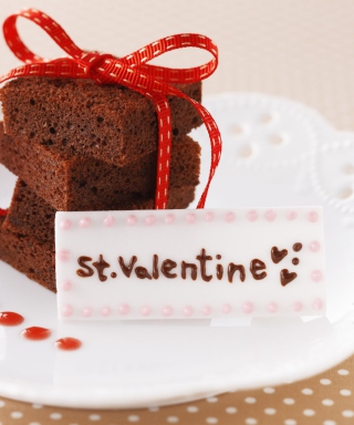 St Valentine Cake - Obrázkek zdarma pro 176x220