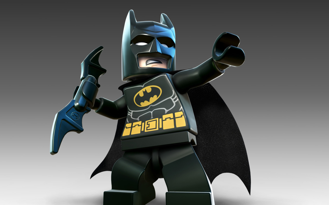 Fondo de pantalla Super Heroes, Lego Batman 1280x800