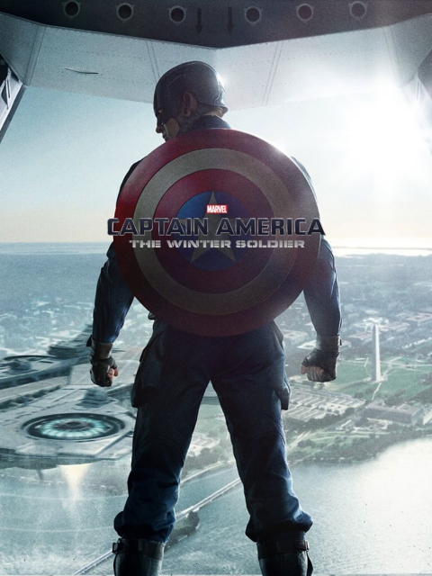 Screenshot №1 pro téma Captain America The Winter Soldier 480x640